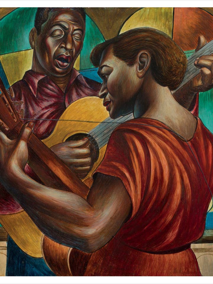 Charles White: Gospel Singers Notecard for wholesale by Pomegranate