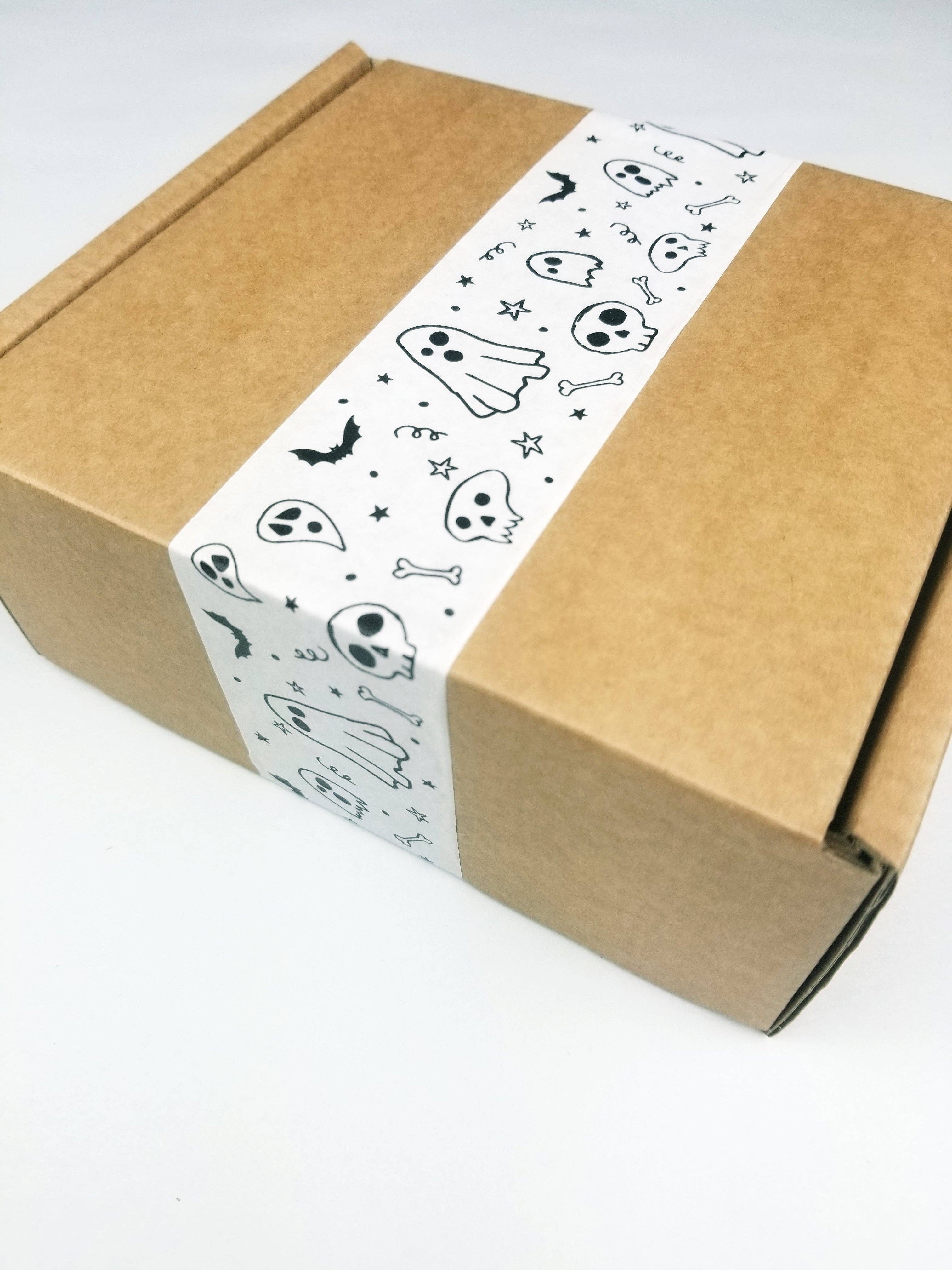 Tissue & Tape – wholesale Tape – Halloween theme on white paper | Packaging tape - 50mm2