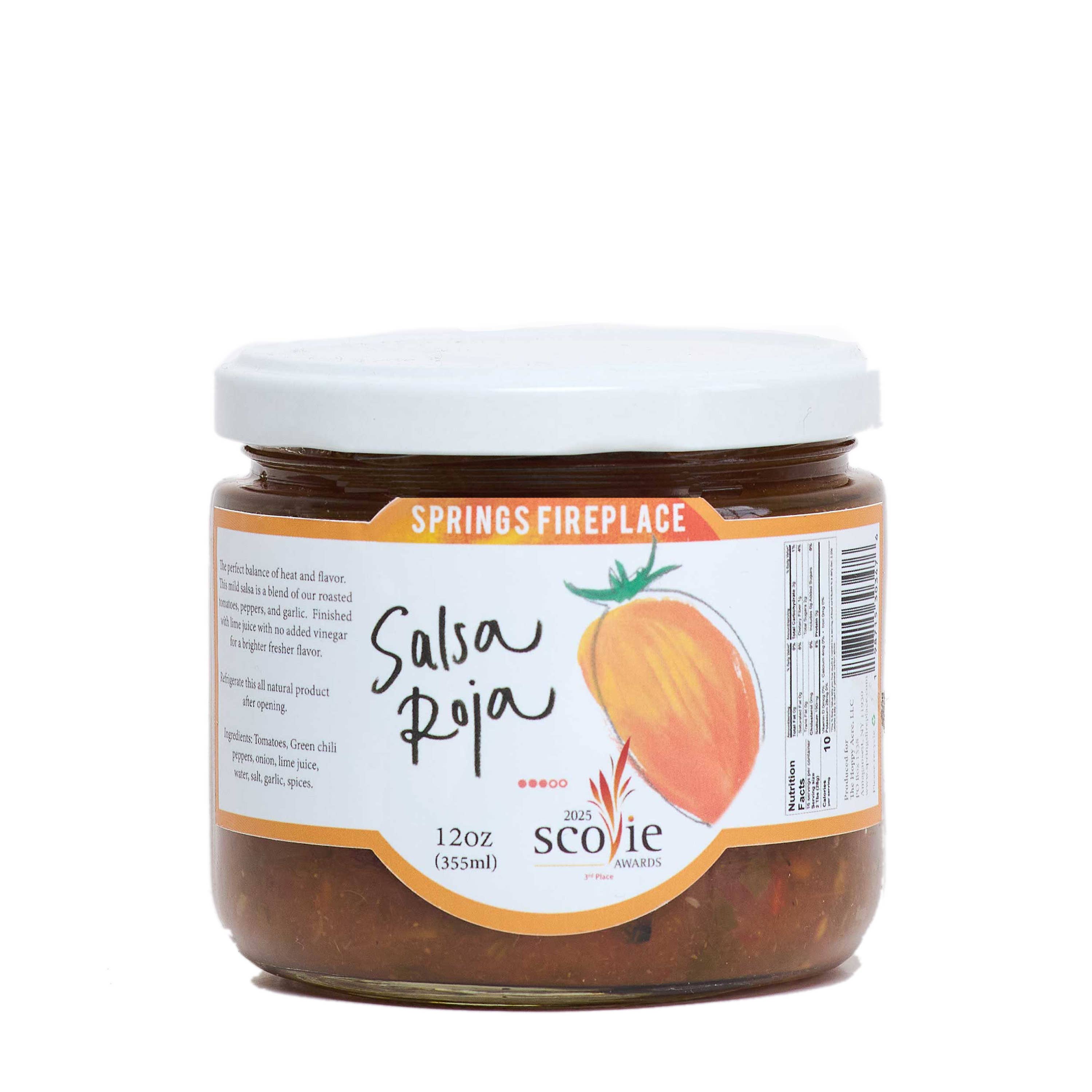 Springs Fireplace - Wholesale Salsa - Salsa Roja - 12oz