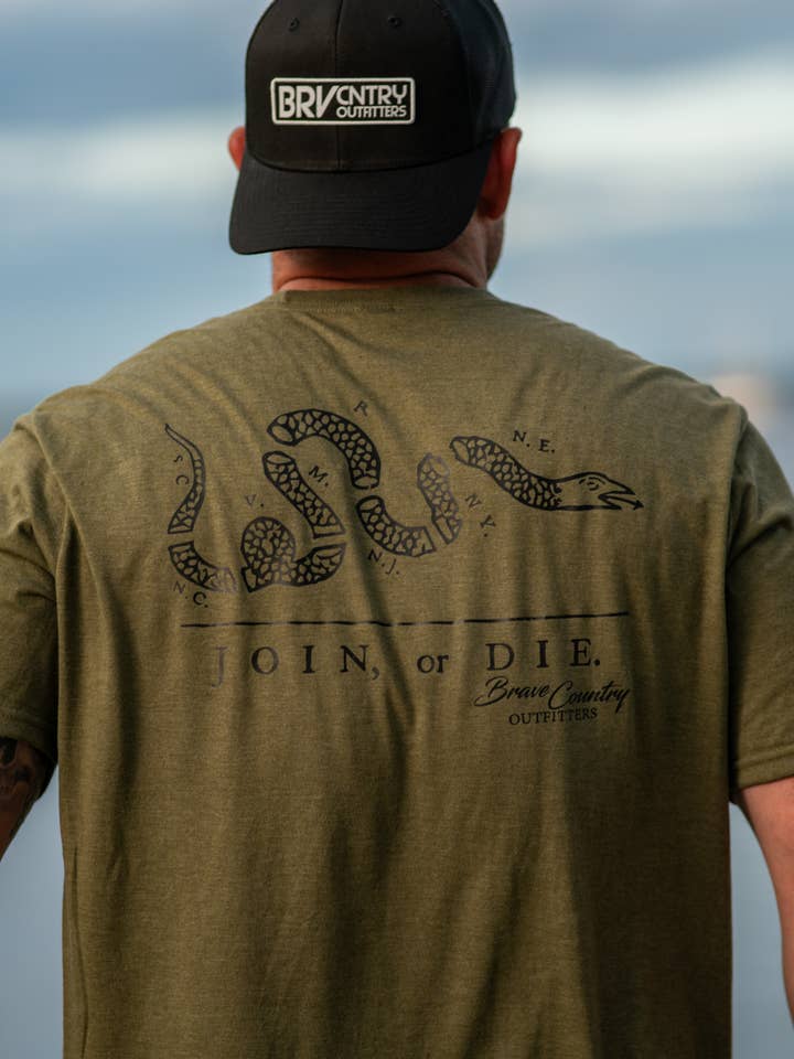 Join or Die for wholesale by Brave Country Outfitters