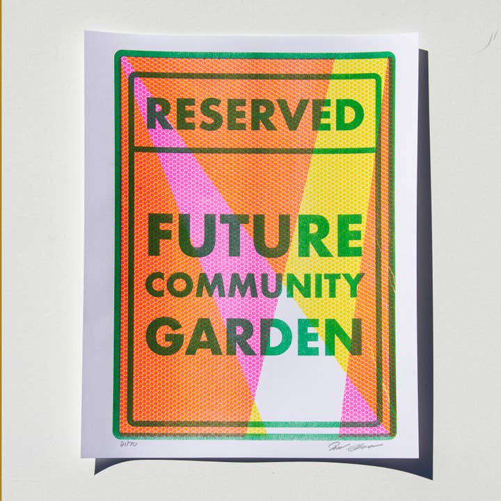 Future Community Garden for wholesale by Shortt Editions