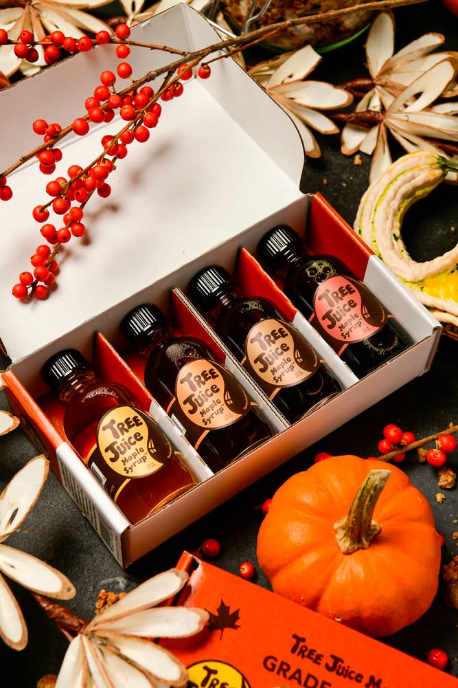 Tree Juice Maple Syrup - Wholesale Maple Syrup - Tree Juice Maple Syrup Grade Sample Pack8