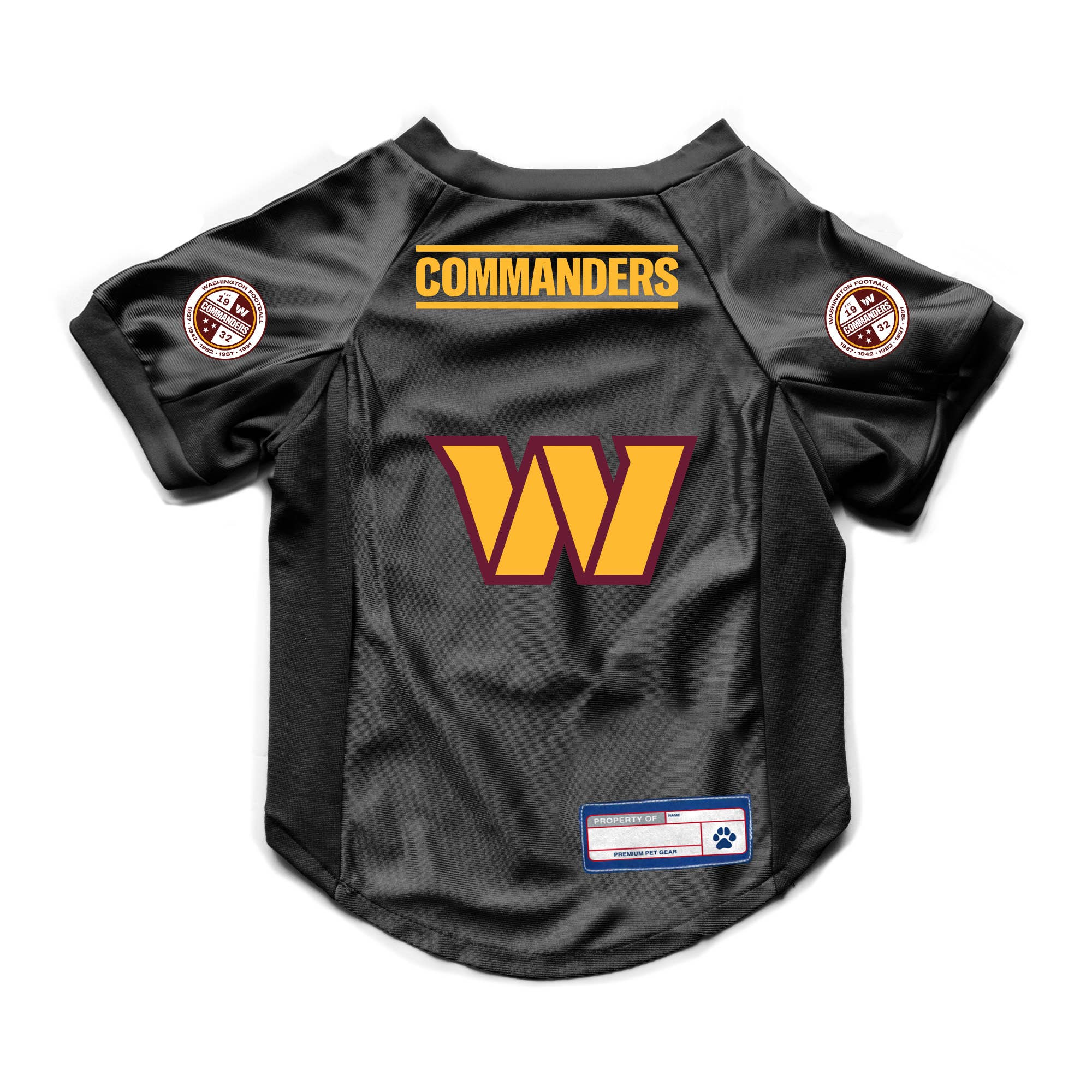 Little Earth Productions - Wholesale Pet Jersey - Dog - NFL Washington Commanders Pet Stretch Jersey1