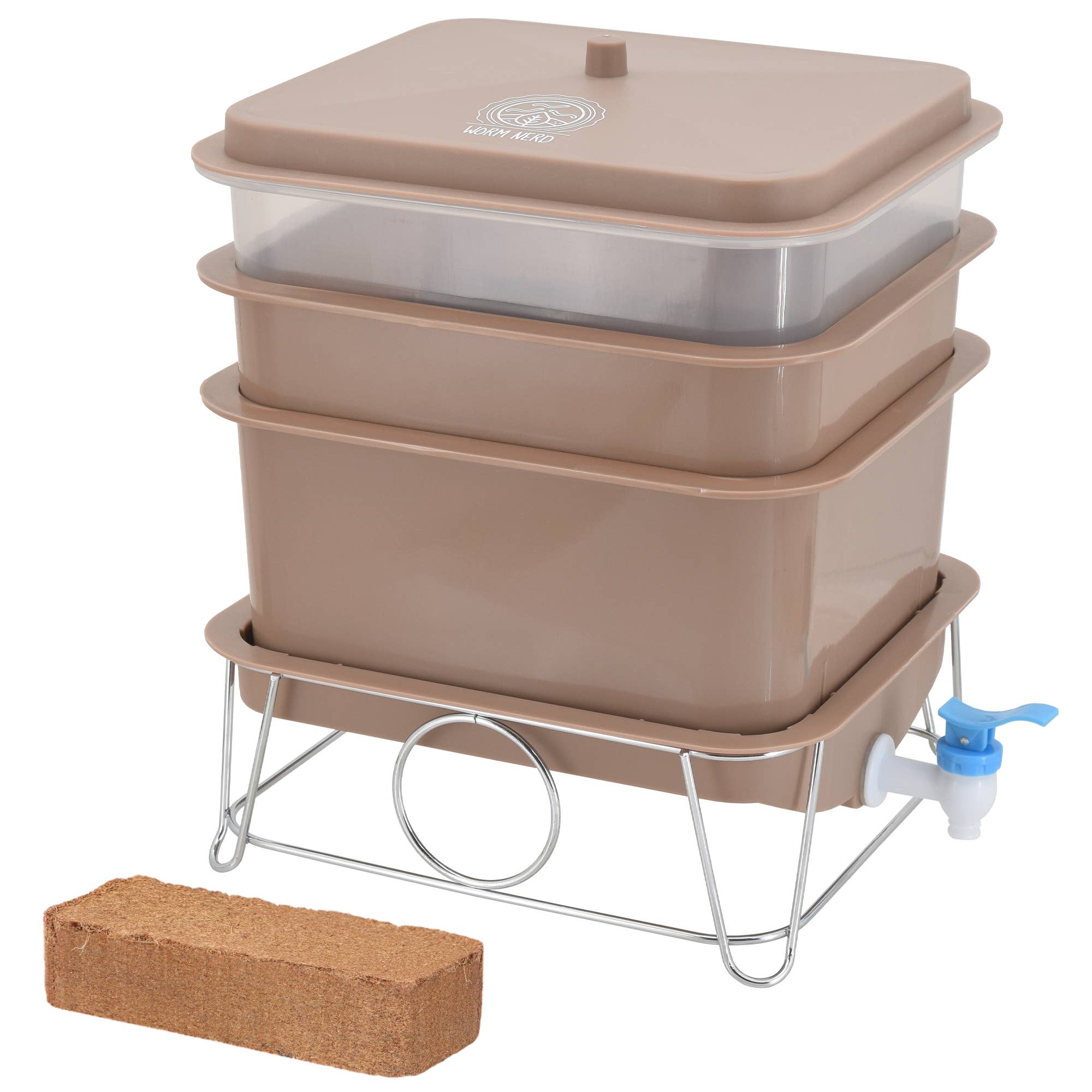 Arcadia Garden Products - Wholesale Garden Tool - Mya Compost Bin - Tan0