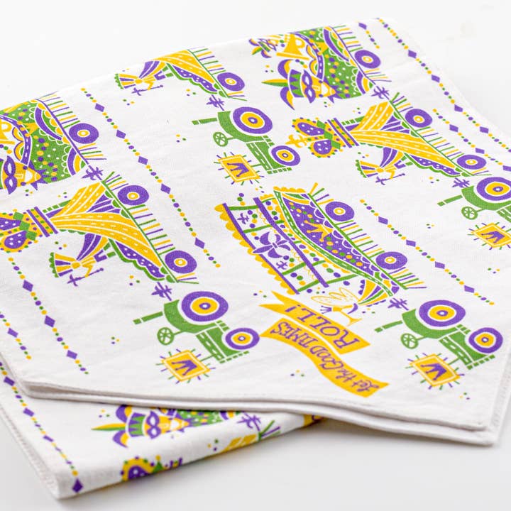 Chemin de table - Let the Good Times Roll pour la vente par THE PARISH LINE