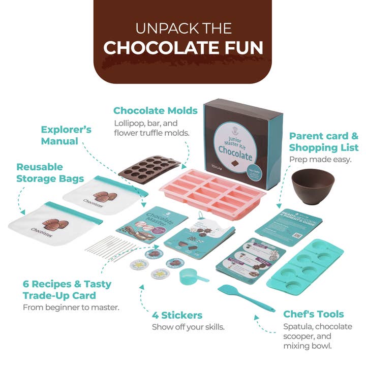 Tovla Jr - Wholesale DIY Food Kit - NEW! Tovla Jr. Ultimate Chocolate-Making Kit for Kids2