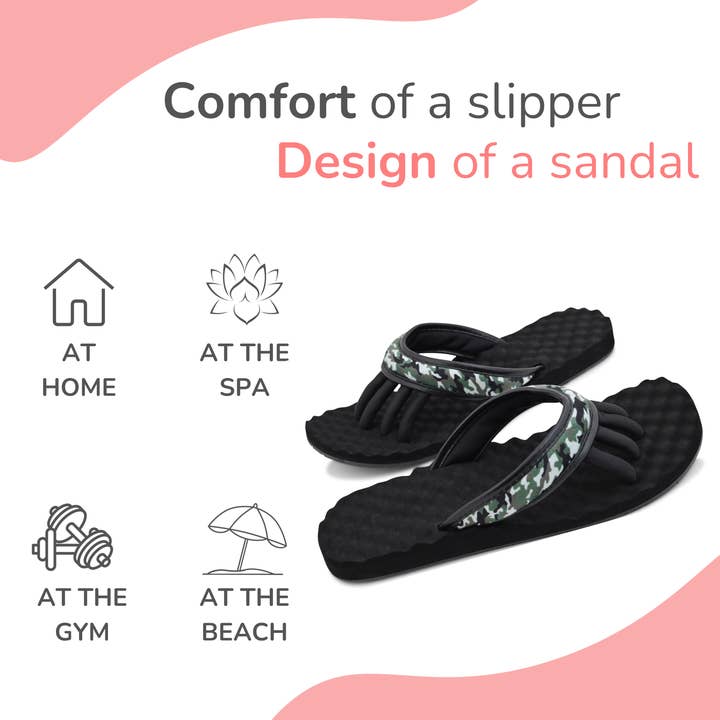 Pedi Couture - Wholesale Sandals - Women's - Camo 18 Women's Waterproof Sandals With Arch Support