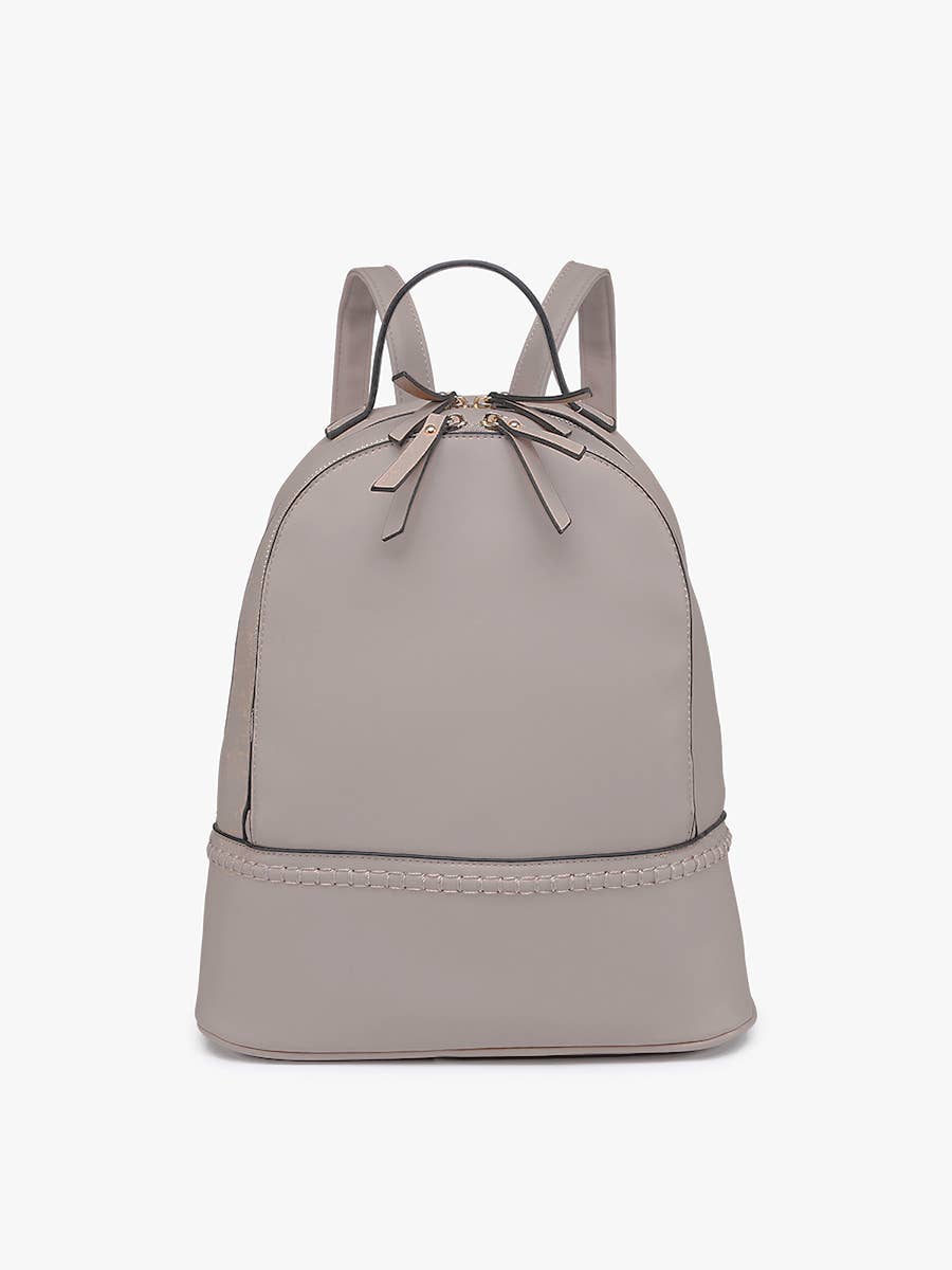 Jen & Co. - Wholesale Backpack - Women's - BP1985 Marty 2 Compartment Backpack w/ Stitch Detail11