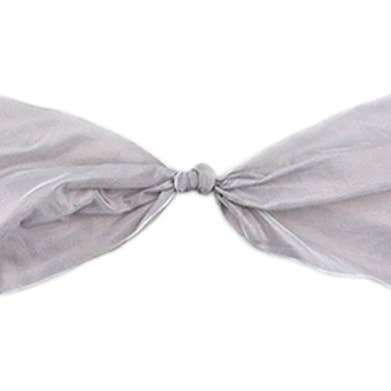 5" Luxe Ribbon - Silver for wholesale by MIDORI Inc.