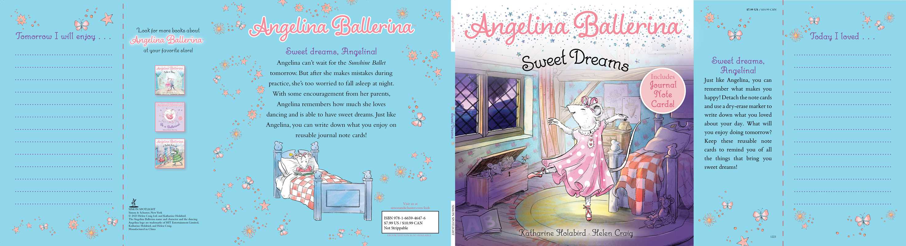 Simon & Schuster - Wholesale Preschool Book (3-5) - Sweet Dreams by Katharine Holabird1