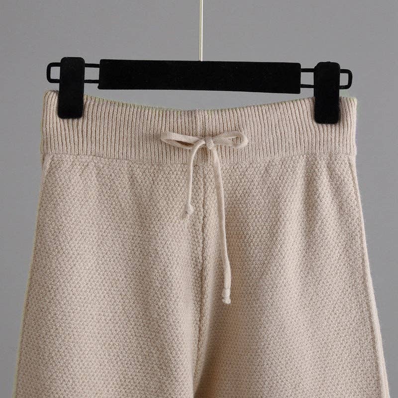 Marayn - Vente Ensemble de vêtements d'intérieur – femme - Ensemble Tricot Chic Confortable Style Sans Effort10