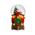 Kurt S. Adler, Inc. - Wholesale Christmas Decoration - 120MM Musical Santa Driving Train Water Globe