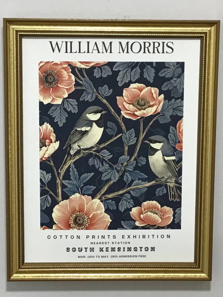 William Morris Art Print - Abstract 5 for wholesale by Allen Burn Designs