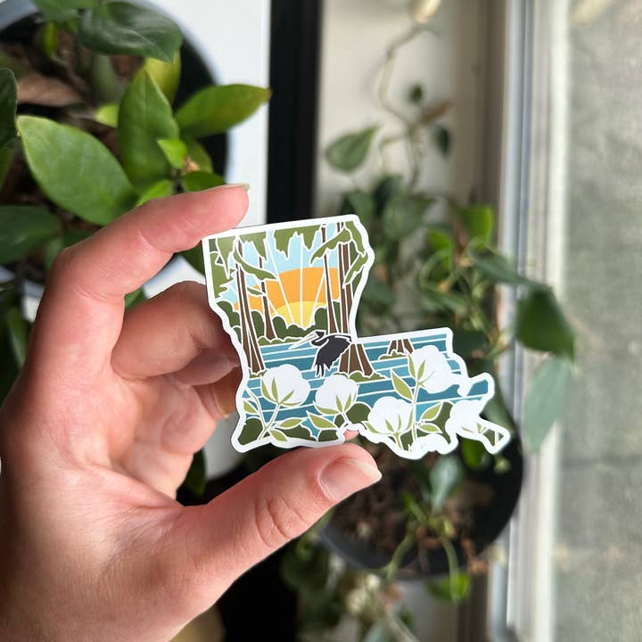 Summer Stokes - Wholesale Magnet - Louisiana Lightweight Magnet1