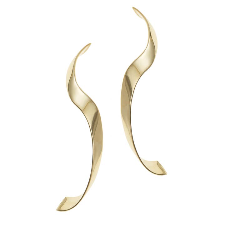 Ribbon Ear Climber for wholesale by CASTLECLIFF