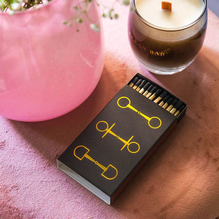 Stable Style - Venta al por mayor Cerillas - Horse Bit Bit de color negro de gran tamaño1