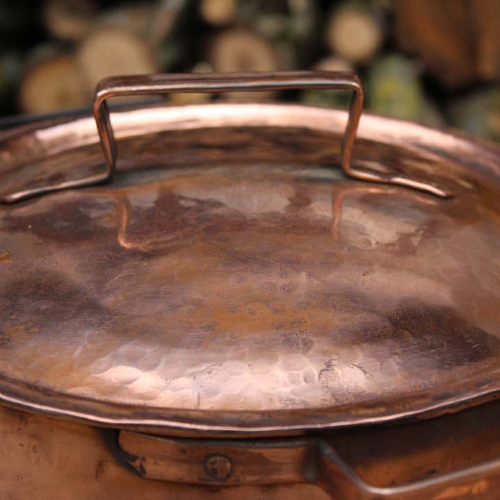 La Casa del rame - Wholesale Cooking Pot - Tradizionale Pentola in Rame Fatta a Mano – Alta Pentola Rustica3