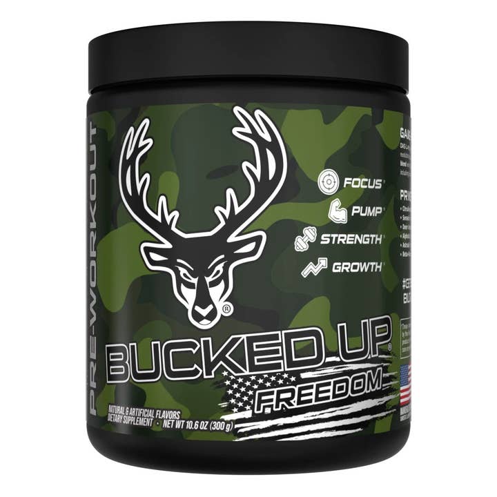 Campus Protein - Wholesale Protein/Superfood Powder - Bucked Up Pre Workout1
