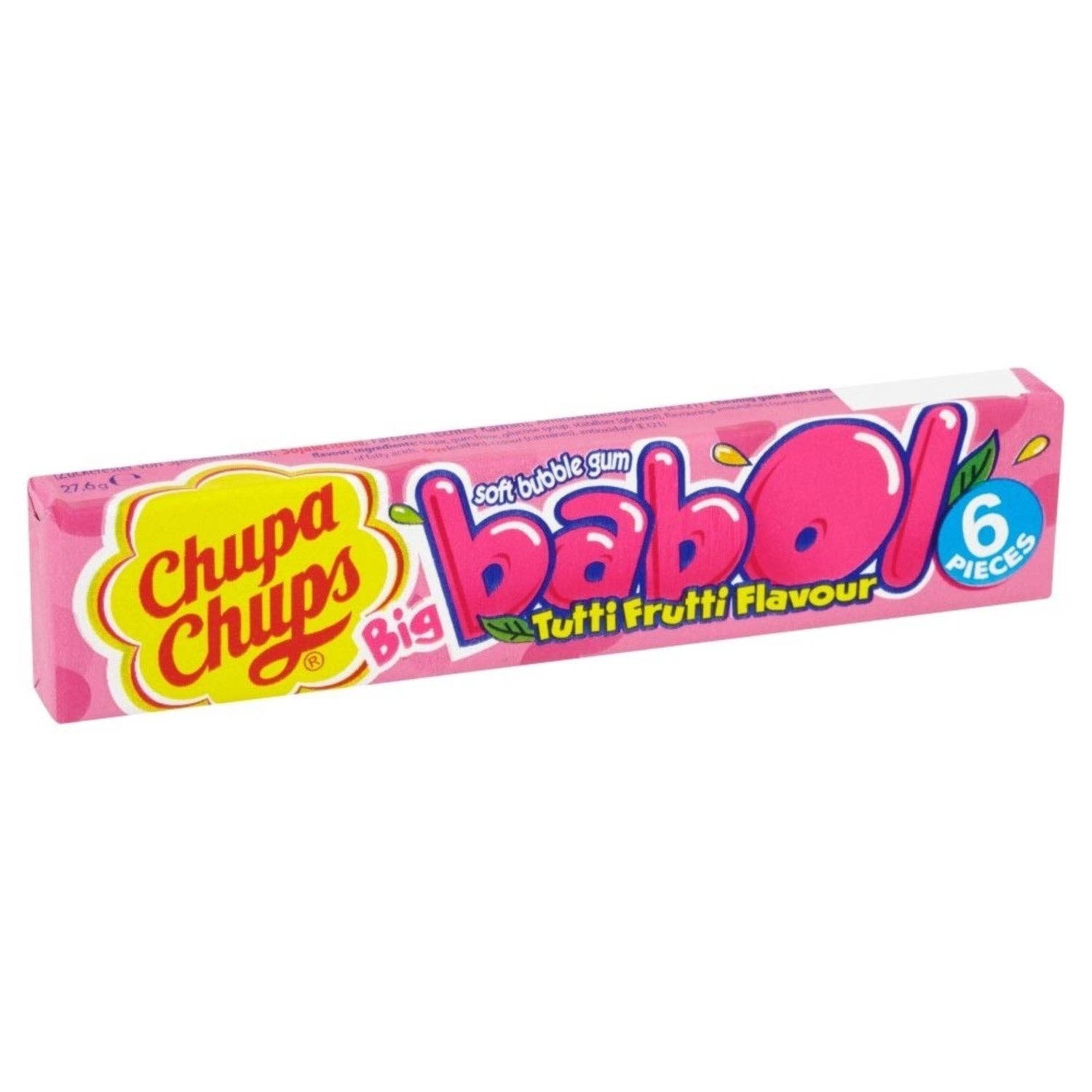 Global Bite Co - Wholesale Chewing Gum - Chupa Chups Big Babol Tutti Frutti 20pck (Netherlands)1