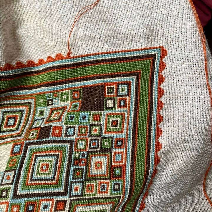 Mindfulnice - Wholesale DIY Craft Kit - Granny Square Counted Cross Stitch Pattern with Instructions5