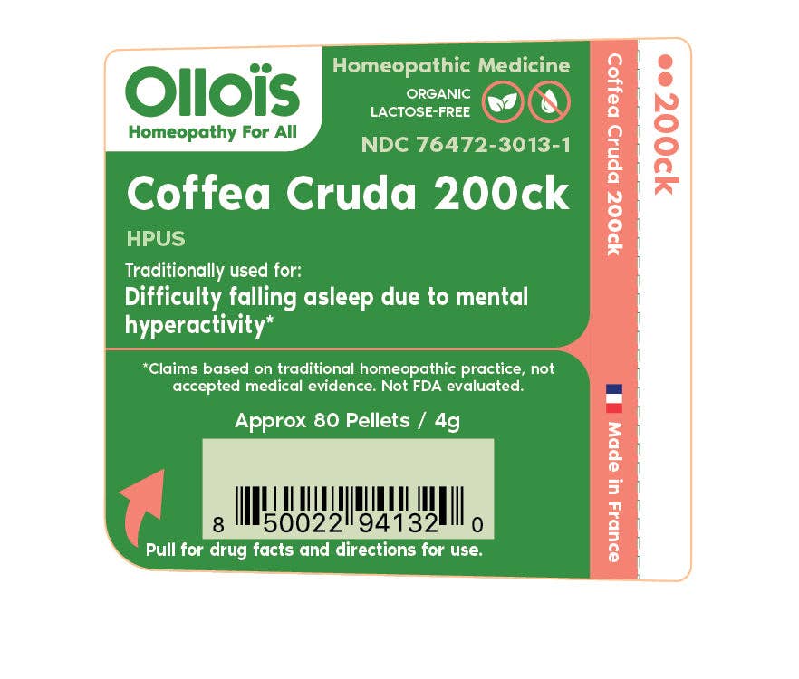 Ollois - Wholesale Oral Supplement/Vitamin - Olloïs Coffea Cruda 200CK Vegan Organic kosher, 80 Pellets1
