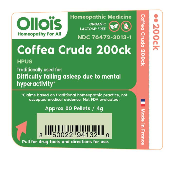 Ollois - Wholesale Oral Supplement/Vitamin - Olloïs Coffea Cruda 200CK Vegan Organic kosher, 80 Pellets1