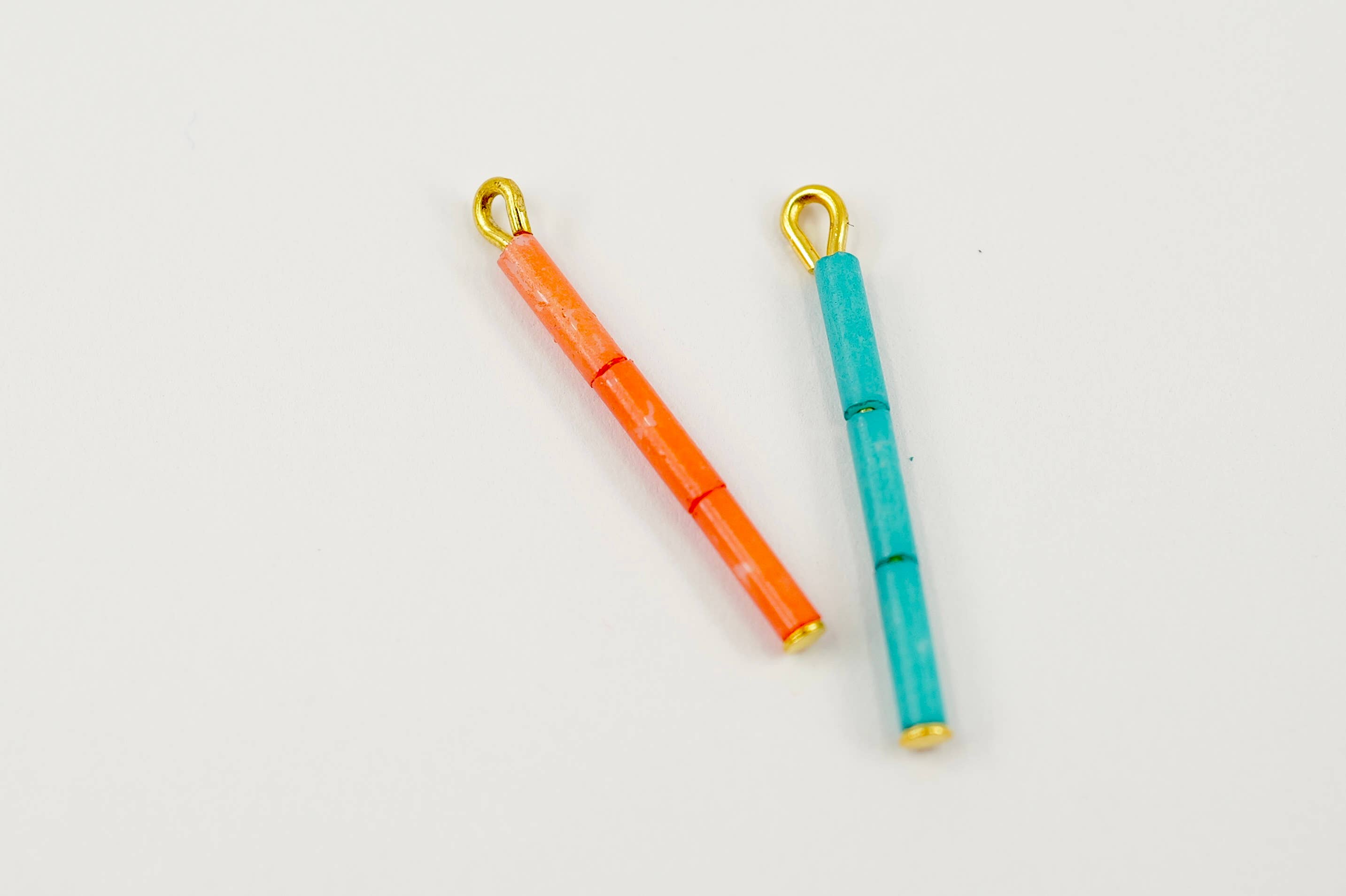 Copper Bee – wholesale Individual charm/pendant – Beaded Charm - Glass Bead Individual Charm/Pendant