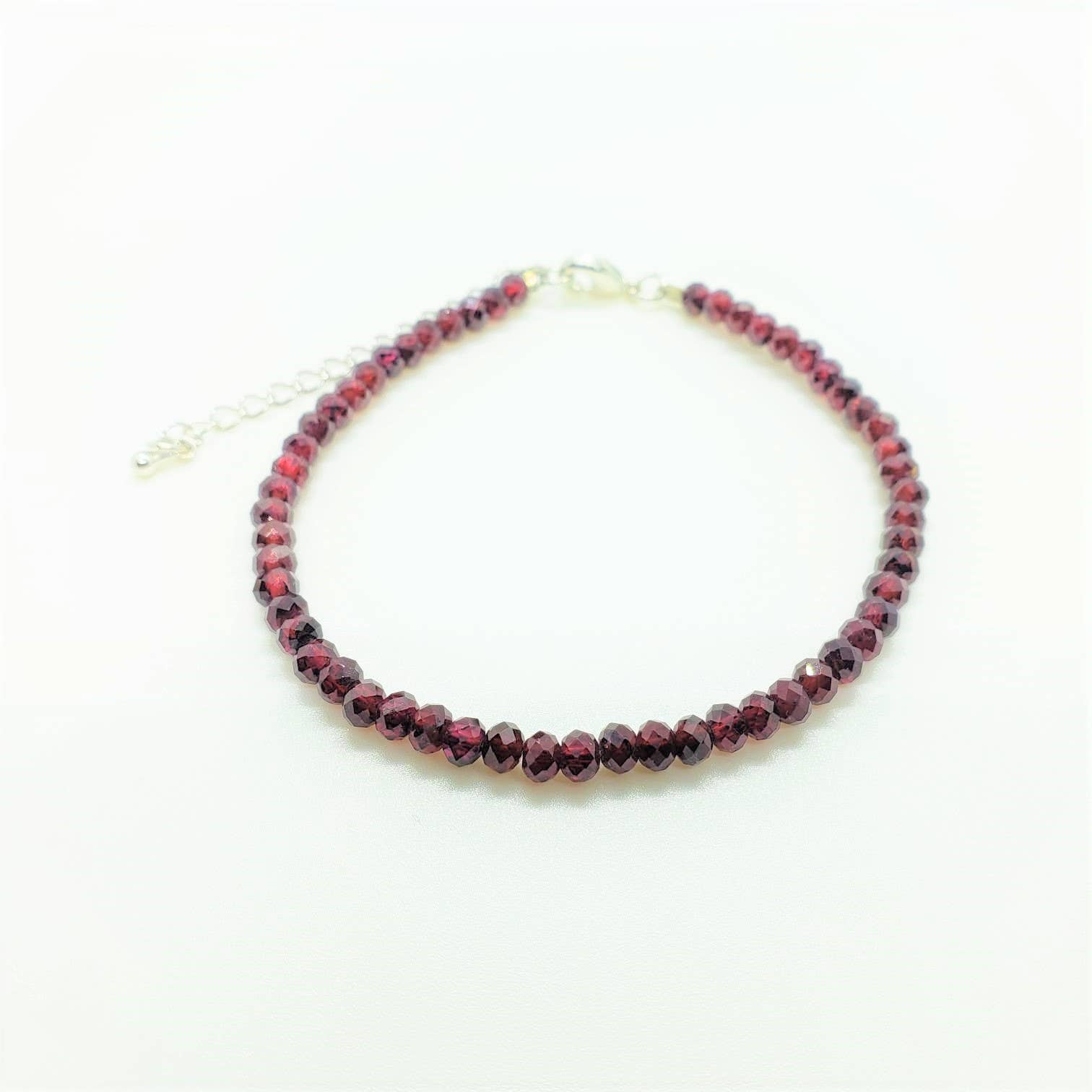 Kuratif - Vendita all'ingrosso Bracciale con perline - Bracciale Sistema Immunitario - Pietra Granata1