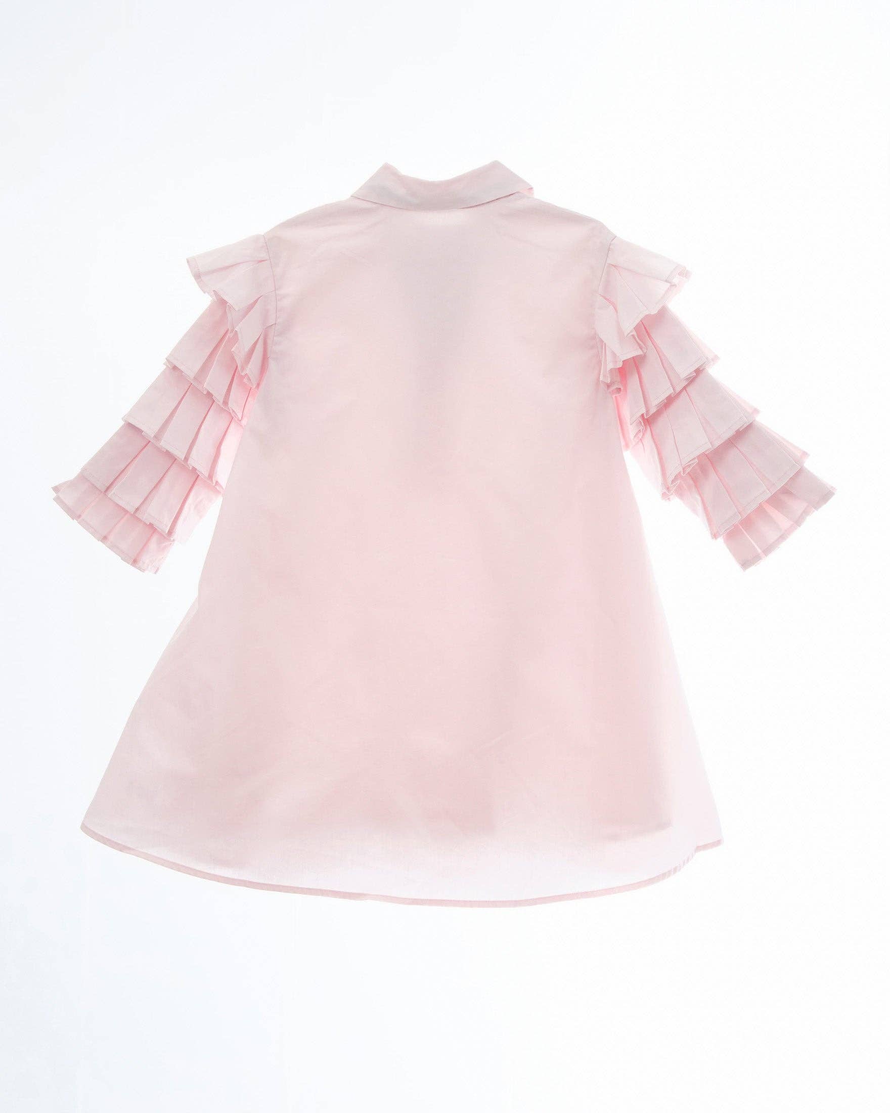 Aisabobo - Wholesale Dress - Kids - Ava dress (pink)1