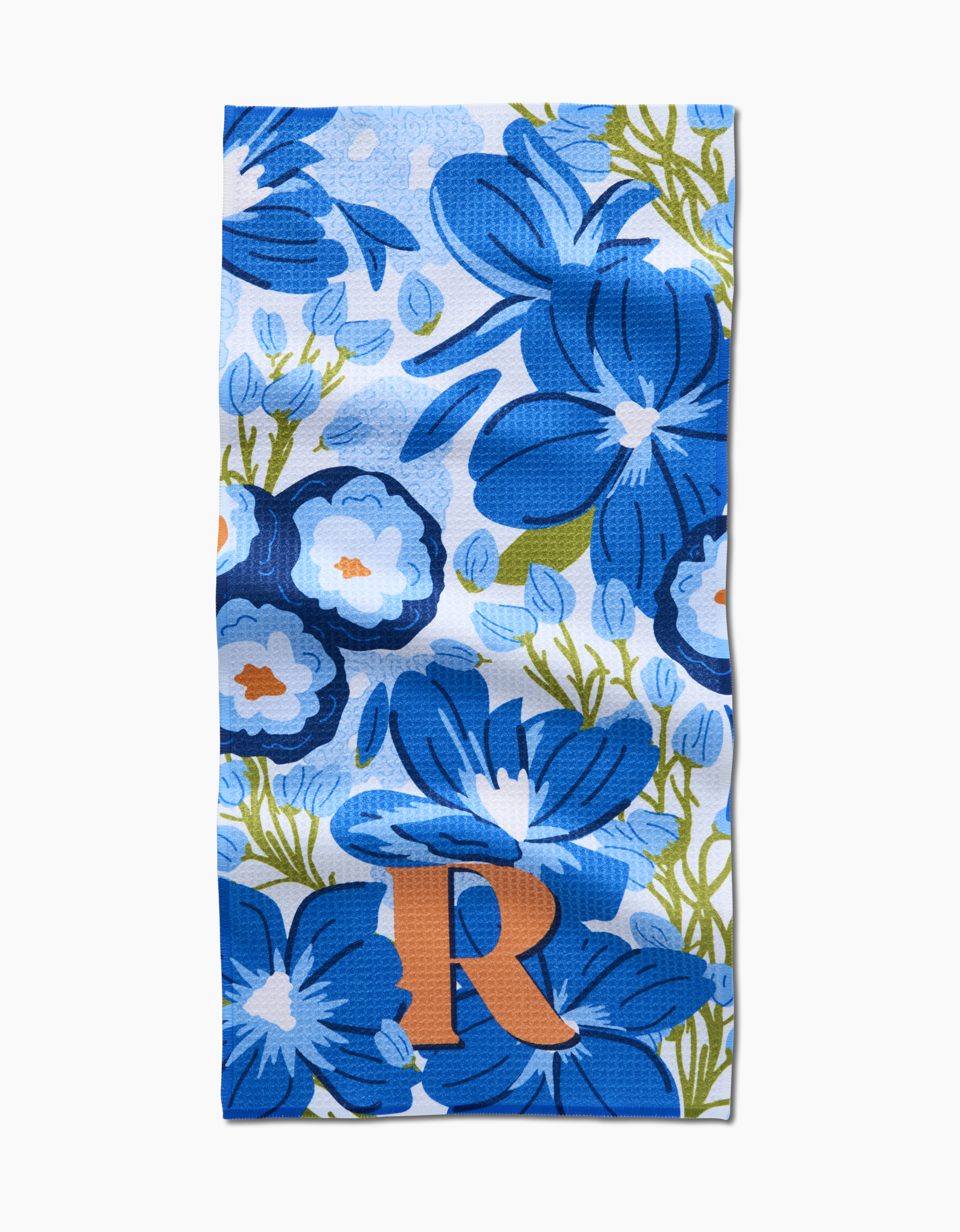 Geometry - Wholesale Tea Towel - Geometry Monogram Floral Bar Towel21