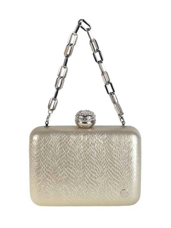 FIESTA RASBORAS CLUTCH P.U. PELLE ORO per la vendita all'ingrosso da parte di Volum Bags