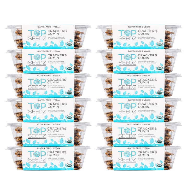 Top Seedz - Wholesale Crackers - Cumin Crackers - 5oz - 12 Per Case3