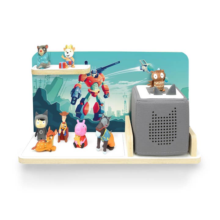 Houten plank geschikt voor de Toniebox, klein - Robo voor wholesale door stadtecken