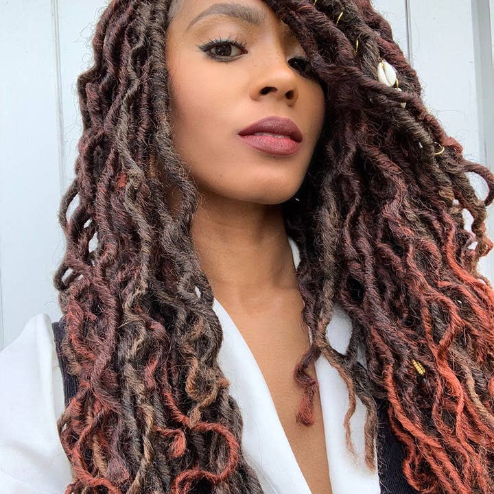 AUTUMN LEAVES BOHO GODDESS LOCS® for wholesale by Boho Locs