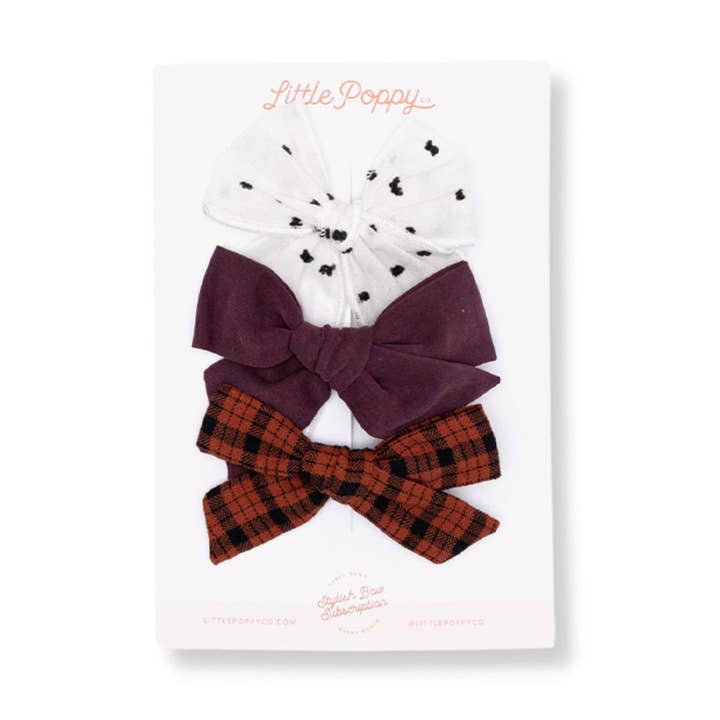 Il Set di Fermagli a Fiocco di Salice per la vendita all'ingrosso da parte di Little Poppy Co