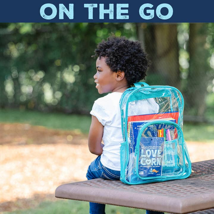 LOVE CORN - Wholesale Puffed Snack - LOVE CORN Sea Salt 1oz x 12 Bags8