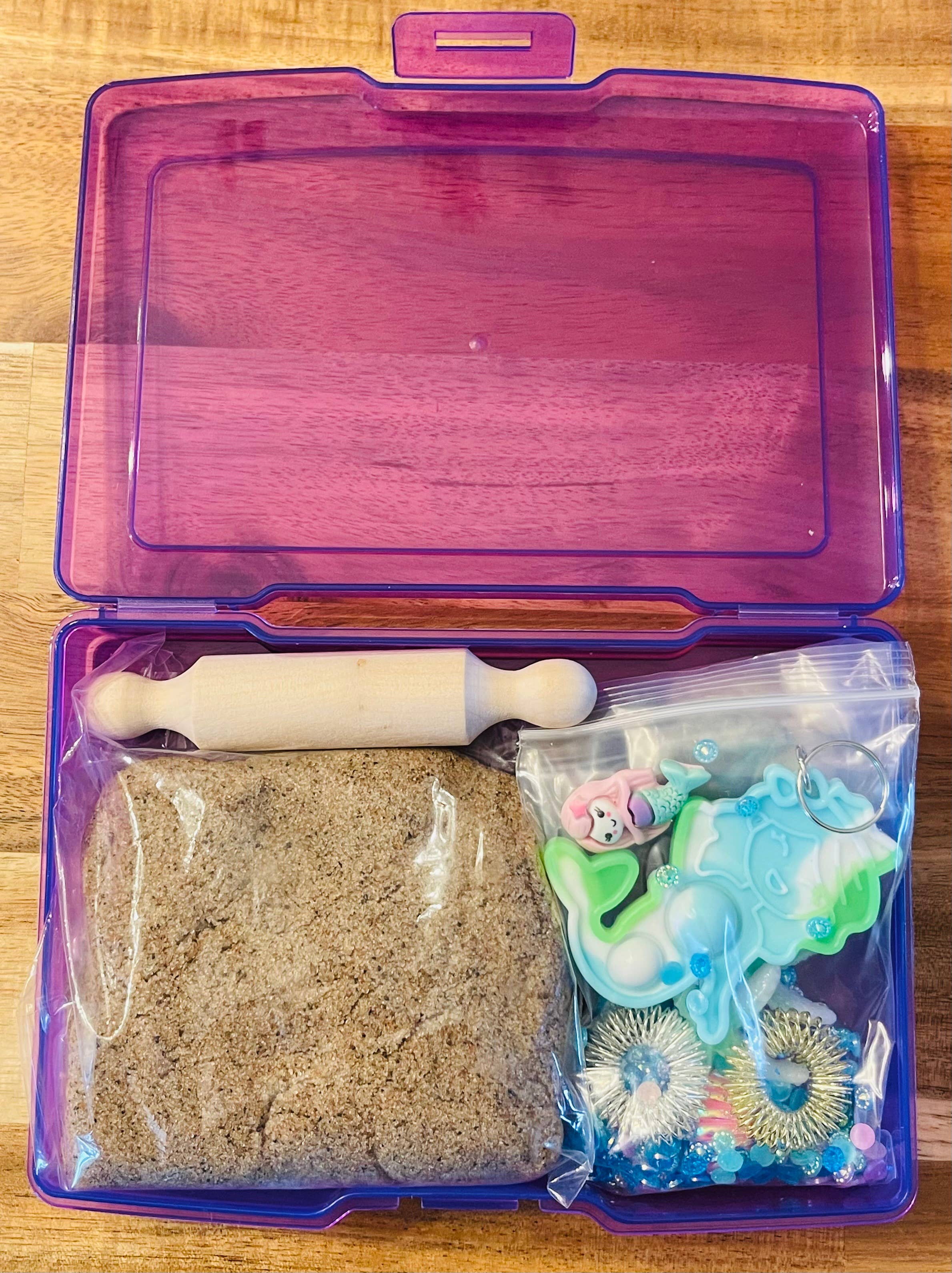Sweetest Fidgets - Wholesale Toy Set - Kids - Mermaid kinetic sand sensory kit 3