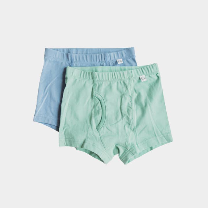 Q for Quinn - Wholesale Underwear - Kids - Luca Boxer Briefs (2 pairs) - 95% Organic Cotton