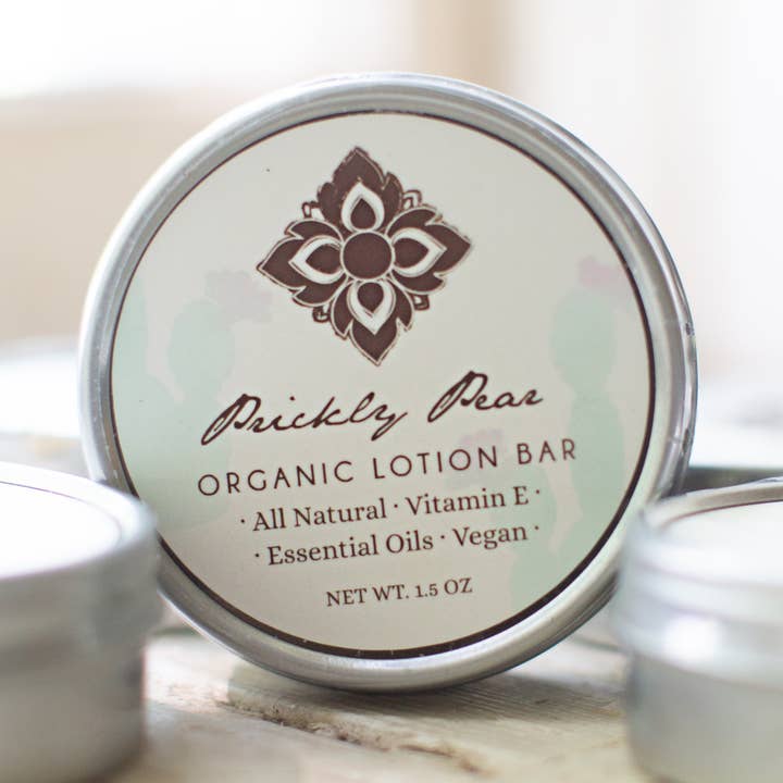 Prickly Pear Organic Lotion Bar for wholesale by Unearth Malee