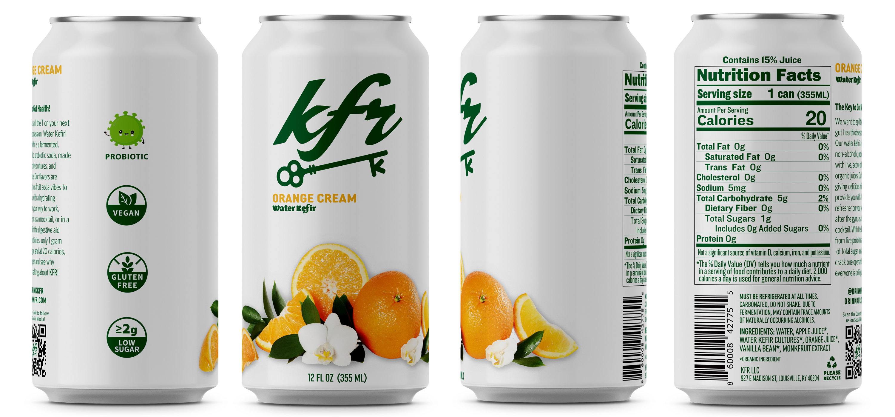 KFR – wholesale Kombucha – Orange Cream Water Kefir1