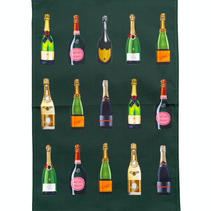 Jessica Anderton Designs Limited – wholesale Tea towel – Champagne and Fizz Tea Towels (Best-Seller)10
