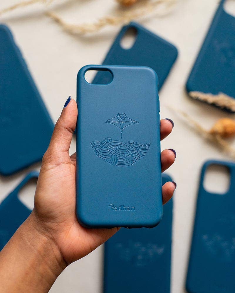 Redhan - Wholesale Phone Case - Unisex - Biodegradable and Eco-friendly Phone Case in Navy Blue1