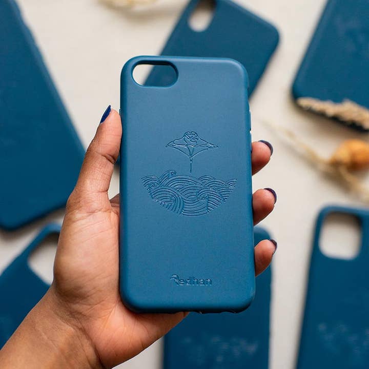 Redhan - Wholesale Phone Case - Unisex - Biodegradable and Eco-friendly Phone Case in Navy Blue1