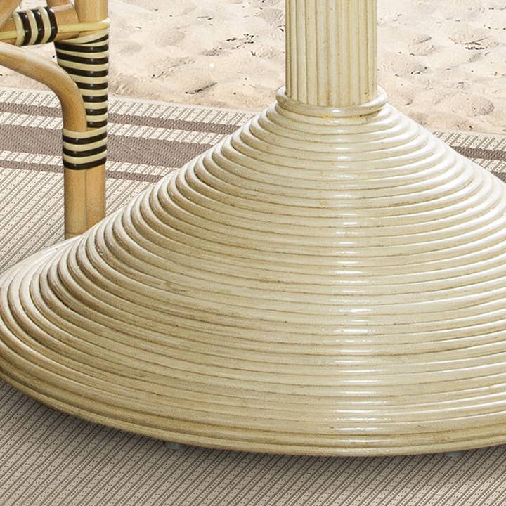Padma's Plantation – wholesale Trädgårdsbord – French Bistro Matbord - Svart/Beige