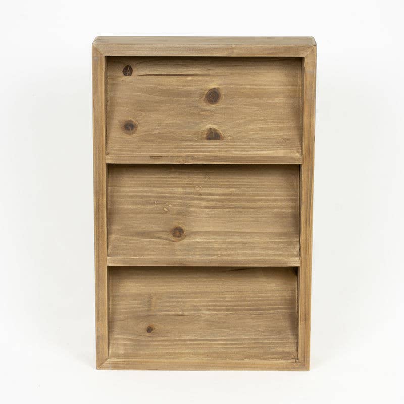 Devanie At Home (Formerly Adams & Co.) - Wholesale Spice Rack - 11697 - 10x15.75x2 wd spice rack organizer, ntrl ORGANIZE1