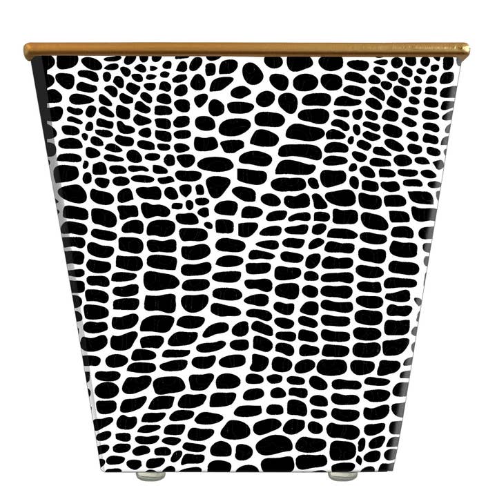 Hedge Farm Candles and Containers – wholesale Plant pot – Alligator Skin Cachepot Container Only6