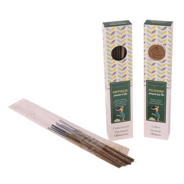 Inc. Blissful Blends Happiness (12 Einheiten) für den Großhandel von Esoterica Arte