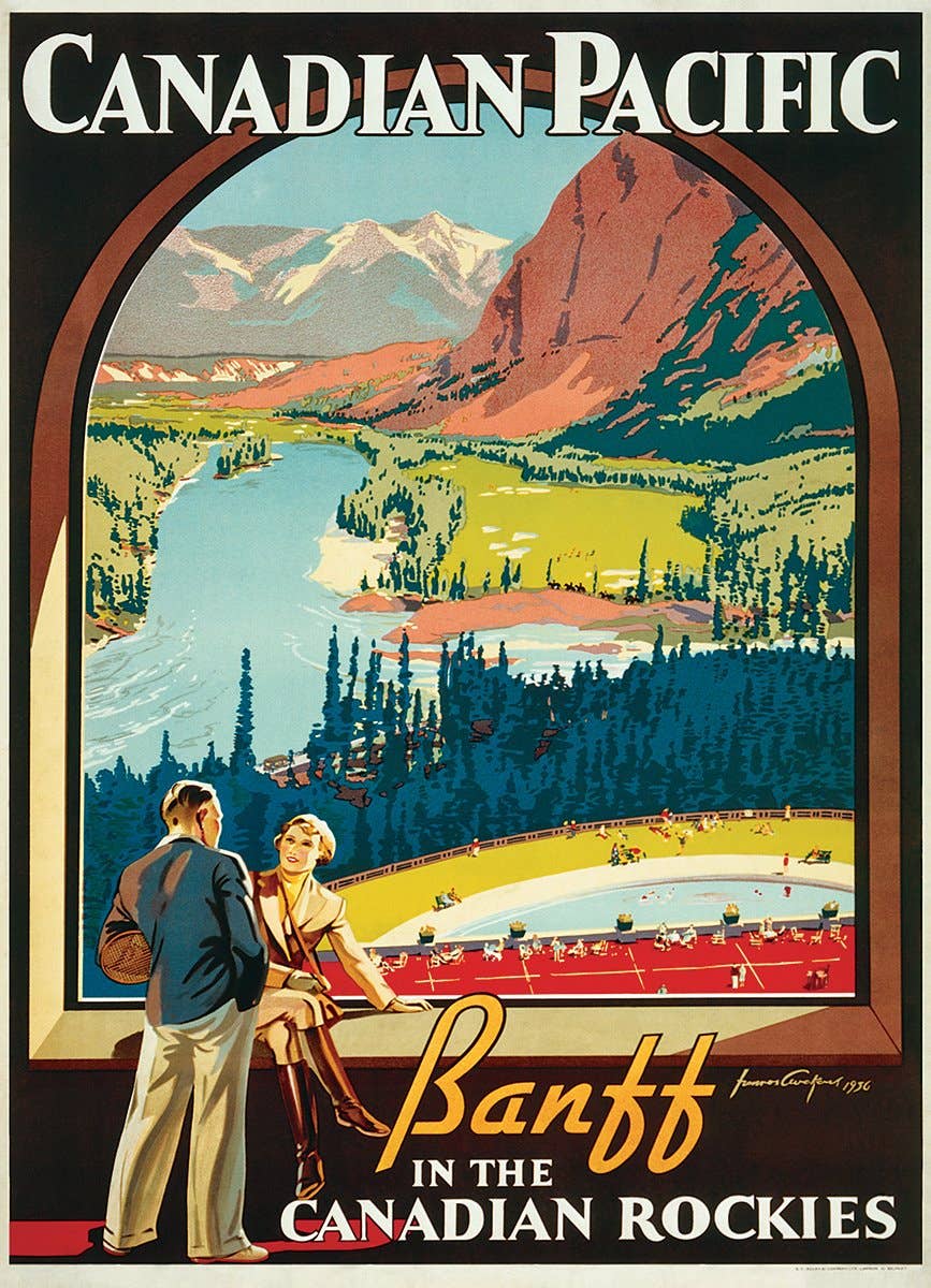 Eurographics Puzzles USA - Wholesale Puzzle - Adult - Banff in the Canadian Rockies1