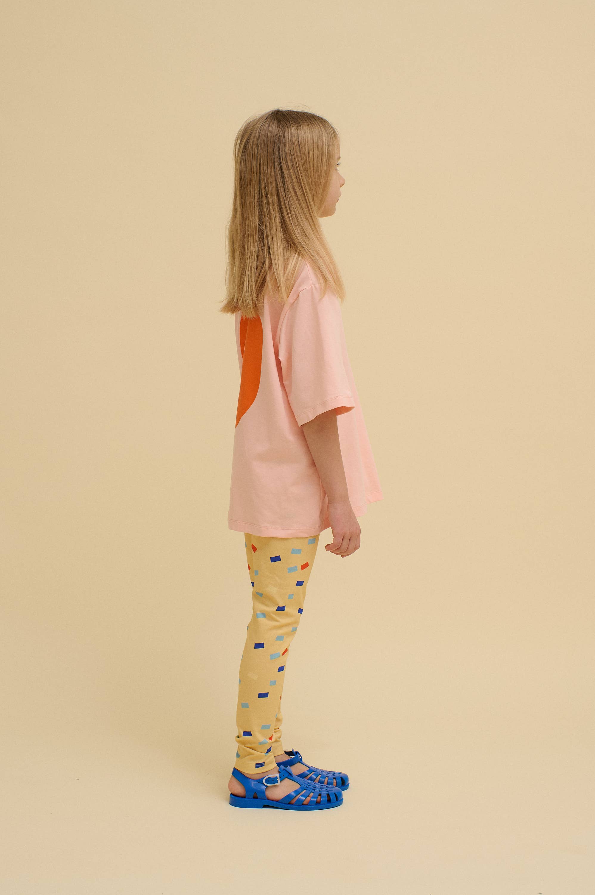 Yellow ORGANIC COTTON CONFETTI LEGGINGS for wholesale on Faire2