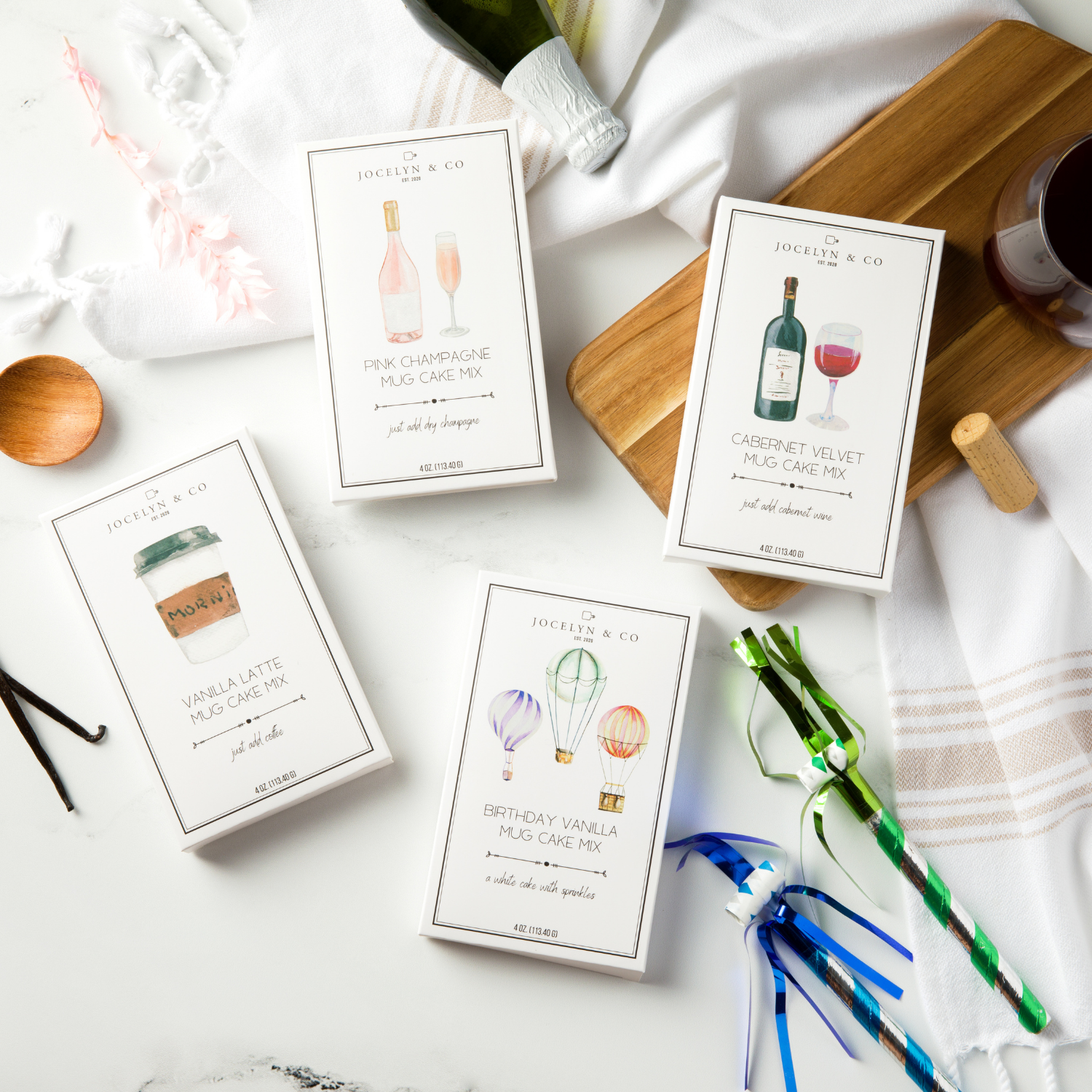 Jocelyn & Co - Vendita all'ingrosso Preparati per torte - Mug Cake alla vaniglia1